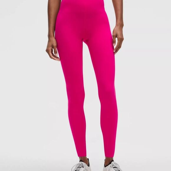 Lululemon Glow Up Super-High-Rise Tight 28" Passionate Pink size 6 NWT - Picture 3 of 5